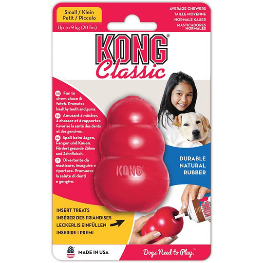 Juguete para Perro Kong Classic Rojo