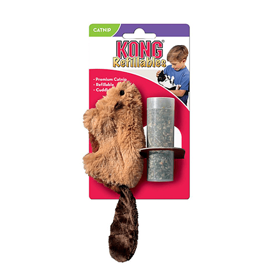 Juguete para gato Kong Beaver con Catnip				