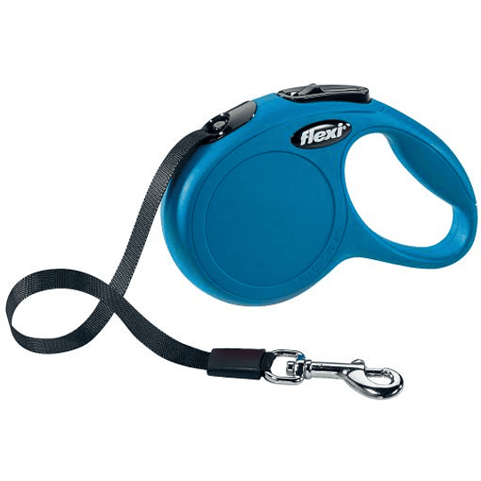 Flexi Correa Automática New Comfort XS Cinta 3 M Azul