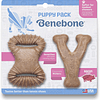 Juguete mordedor de Cachorro Benebone Puppy - Pack doble Sabor Tocino