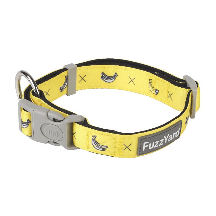 FUZZYARD DOG COLLAR L MONKEY MANIA