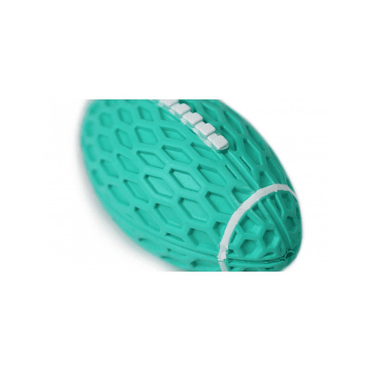 Juguete mordedor para perro de Goma (14,5 CM) Pelota Rugby