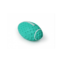 Juguete mordedor para perro de Goma (14,5 CM) Pelota Rugby