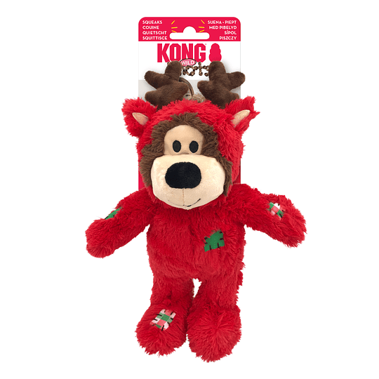 Juguete de Perro Peluche resistente Kong Knots Moose 