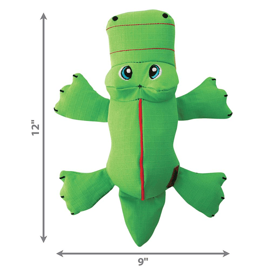 Juguete de Perro peluche Kong Lagarto Cozie Ultra Ana Alligator