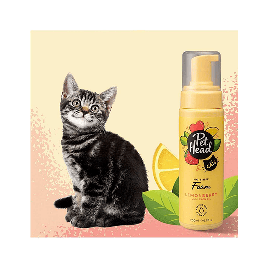 Shampoo en seco para Gatos Pet head Felin' Good 200ml