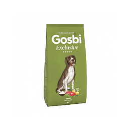 Alimento Gosbi Exclusive - Sabor Cordero - Mediano 3 Kg