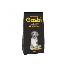 Alimento Gosbi Libre de Granos - Cachorro Sabor Salmon / Cordero 3 Kg