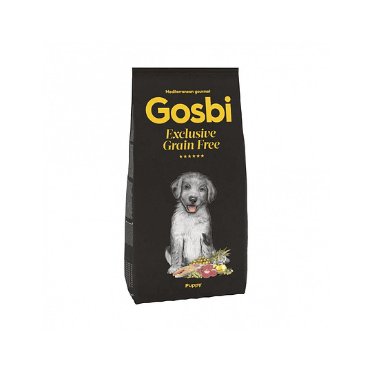 Alimento Gosbi Libre de Granos - Cachorro Sabor Salmon / Cordero 3 Kg