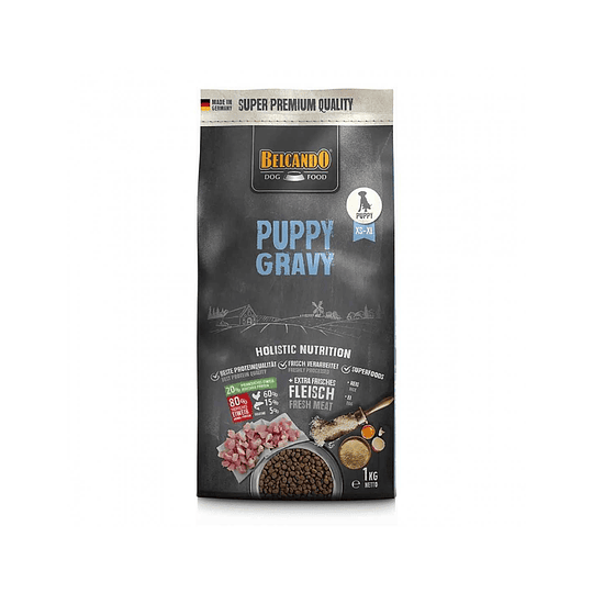 Alimento Belcando Puppy Gravy Sabor Carne - 1Kg
