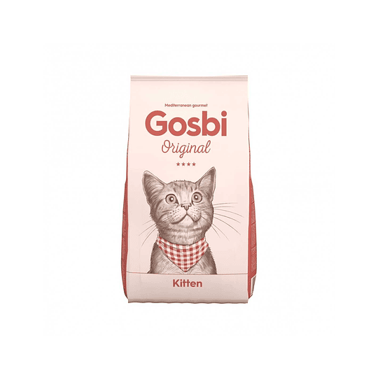 Alimento Gosbi Original Kitten Gato Pequeño