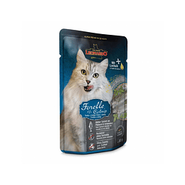 Comida Premium Leonardo Sabor Trucha y Catnip - 85Gr