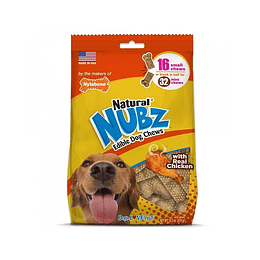 Nubz comestible sabor Pollo - 16 unidades / talla S