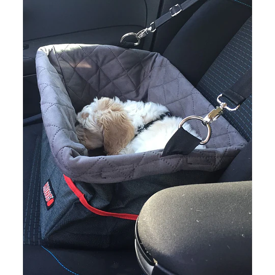 Canasta Porta Mascota Elevado para auto Kong Secure Booster Seat