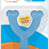 Hueso de la suerte para cachorros Azul Nylabone talla XS