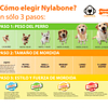 Huesos para perro Nylabone pack 3 sabores