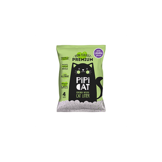 Arena para Gatos Pipicat  - 4Kg (Distintos Aromas)