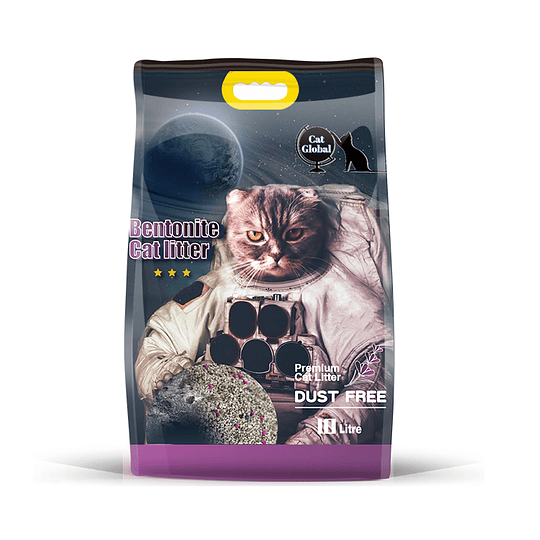 Arena para gatos - Bentonine Dust Free Premium 10kg 