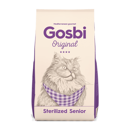 Alimento Gosbi Original Sterilized Gato Senior