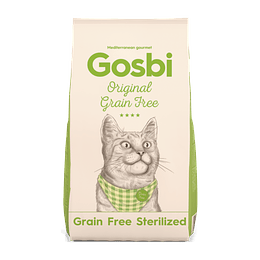 Alimento Gosbi Original Gatos Grain Free Sterilized 