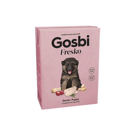 Alimento Húmedo Gosbi Fresko para Cachorro Starter Puppy - 375gr 