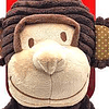 Juguete de Perro Kong Patches Adorables Monkey XL