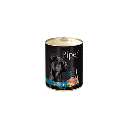 Alimento para Perro Piper Dog Lata 800 gr. Cordero, Zanahoria y Arroz integral
