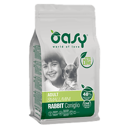 Alimento para perro Oasy OAP Adulto pequeño mini Sabor conejo 2.5kg