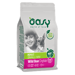 Alimento para perro Oasy OAP Adulto pequeño mini Sabor Jabalí 2.5kg