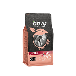 Alimento para Gatos Oasy Cat GF Adulto sabor Pavo 1.5kg