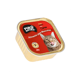 Alimento Húmedo para Gatos Sabor Carne 300gr Pura Natura