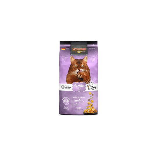 Alimento para gatos adultos Leonardo Senior 1.8Kg Grain Free