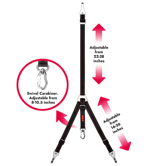 Anclaje para auto Kong Ultimate Safety Tether para perros