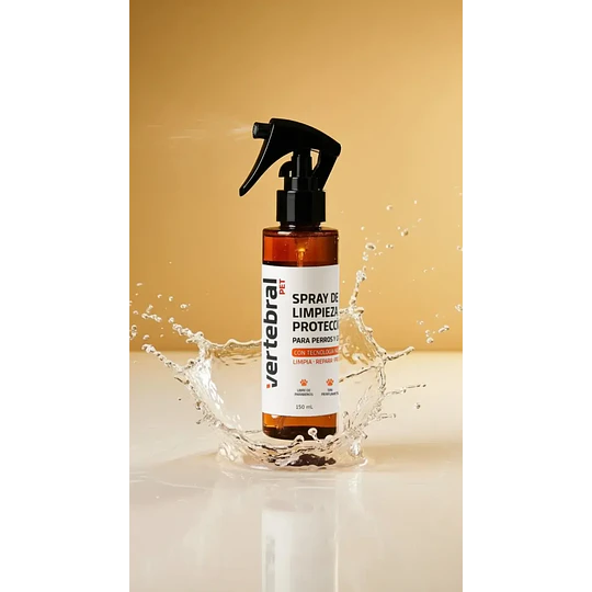 Spray de Limpieza y Protección Microbiana para Mascotas (150 mL)