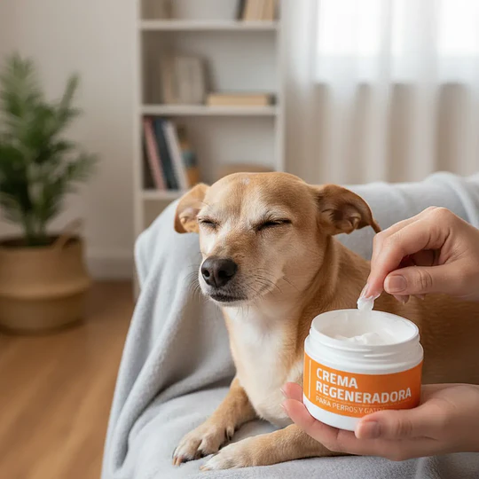 Crema Regeneradora y Protectora Cutánea para mascotas 50ml