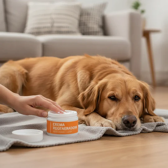 Crema Regeneradora y Protectora Cutánea para mascotas 50ml