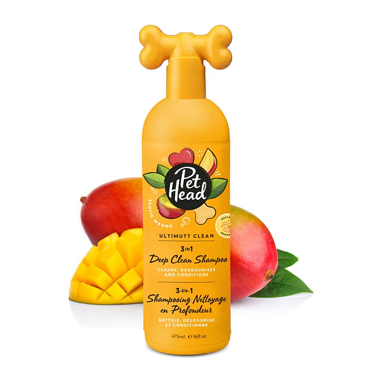 Shampoo para perros Mango Fresh Ultimutt Clean 3in1 