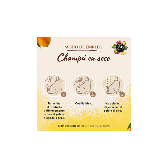 Spray Refrescante Pet Head Ultimutt Clean Coat (3 en 1)
