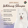 Shampoo para perros Pet Head Berry Bright Whitening & Color Enhancing
