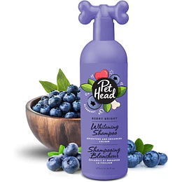 Shampoo para perros Pet Head Berry Bright Whitening & Color Enhancing