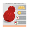 Nylabone Strong Chew Cono 3 en 1 Rellenable y Congelable, Sabor Tocino, Talla M