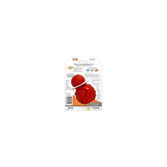 Nylabone Strong Chew Cono 3 en 1 Rellenable y Congelable, Sabor Tocino, Talla M