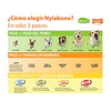 Nylabone Strong Chew Cono 3 en 1 Rellenable y Congelable, Sabor Tocino, Talla M