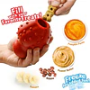 Nylabone Strong Chew Cono 3 en 1 Rellenable y Congelable, Sabor Tocino, Talla M