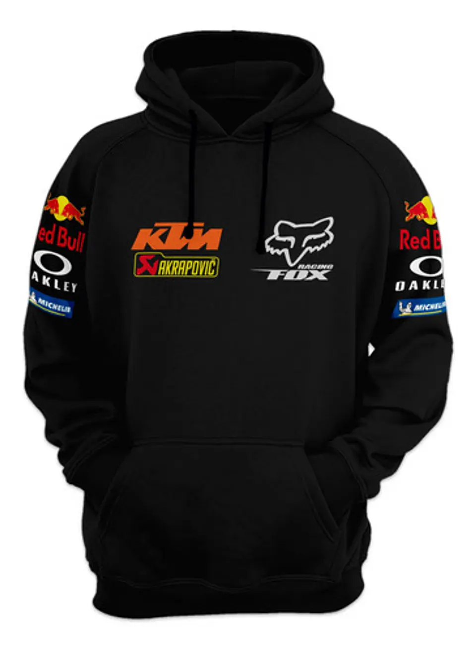 Poleron Canguro Con Capucha Estampado Personalizado  3