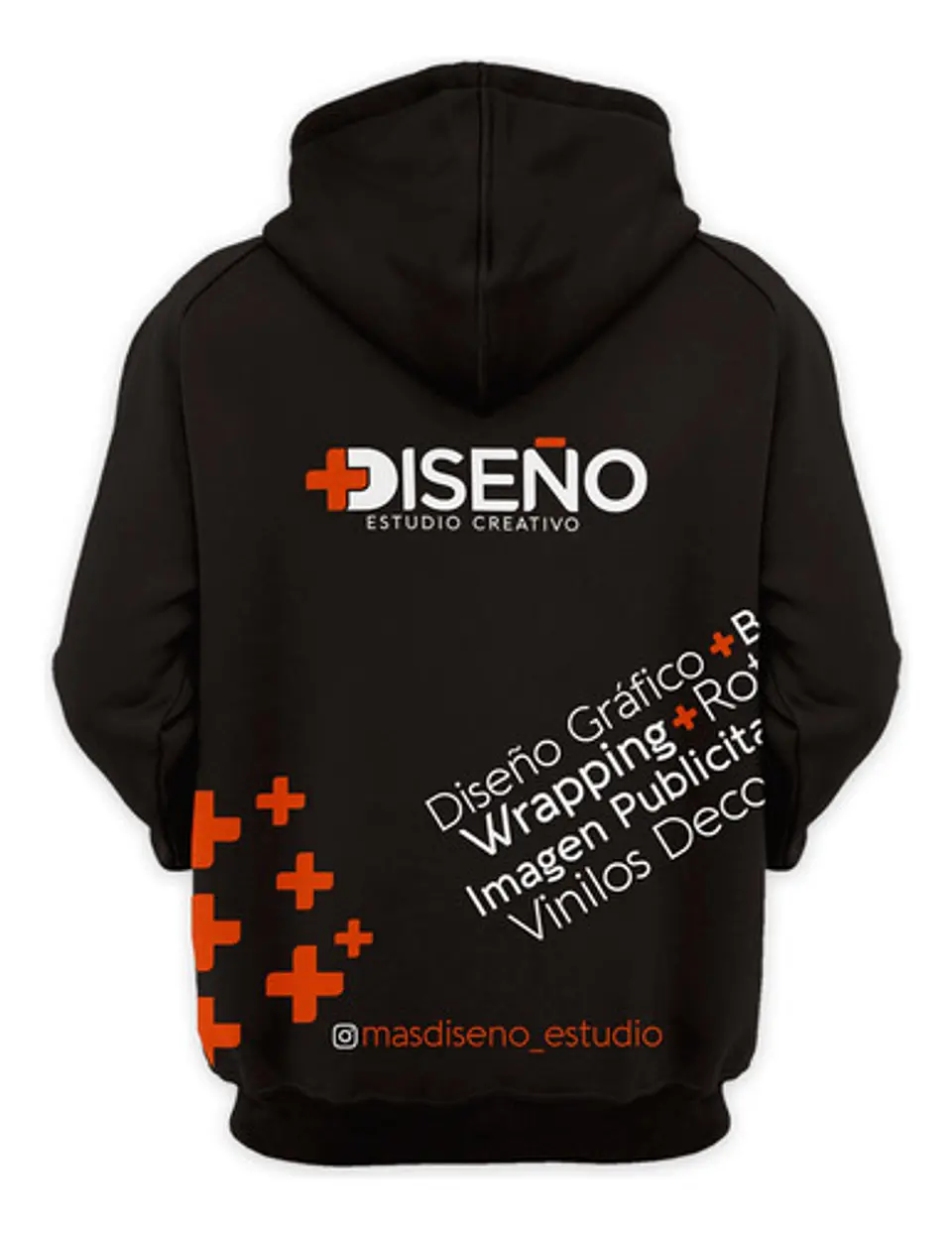 Poleron Canguro Personalizado en Vinilo Textil Reflectante 5