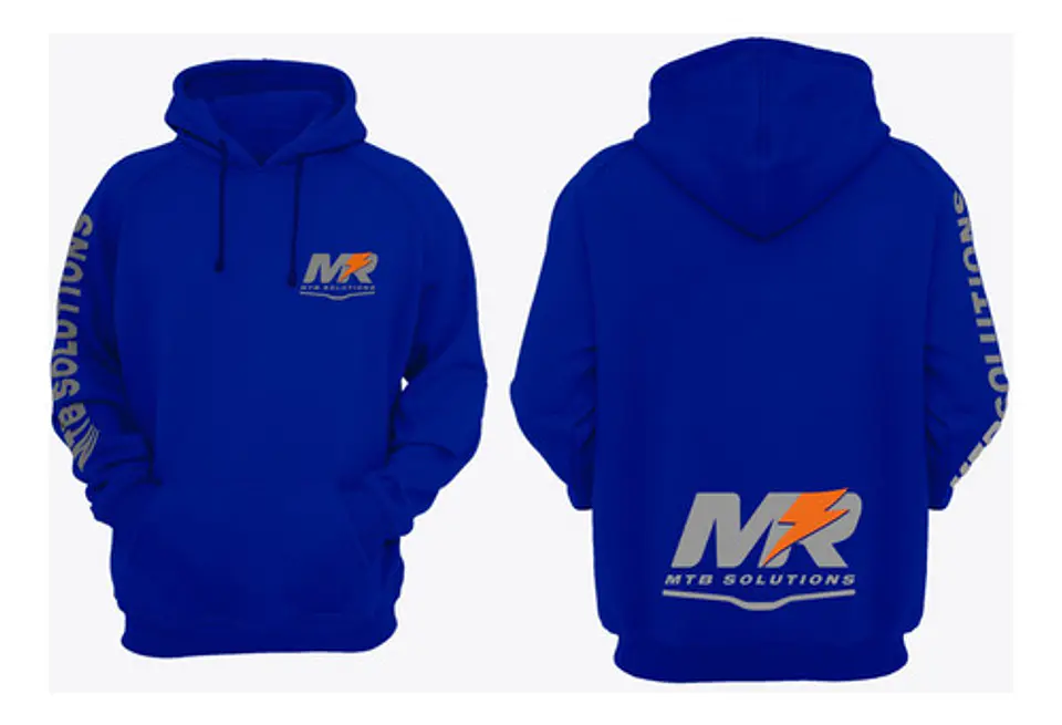 Poleron Canguro Personalizado en Vinilo Textil Reflectante 7