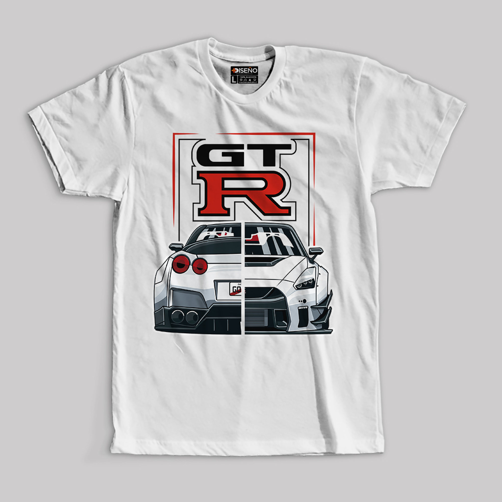 Polera Nissan GTR 35 Skyline  1