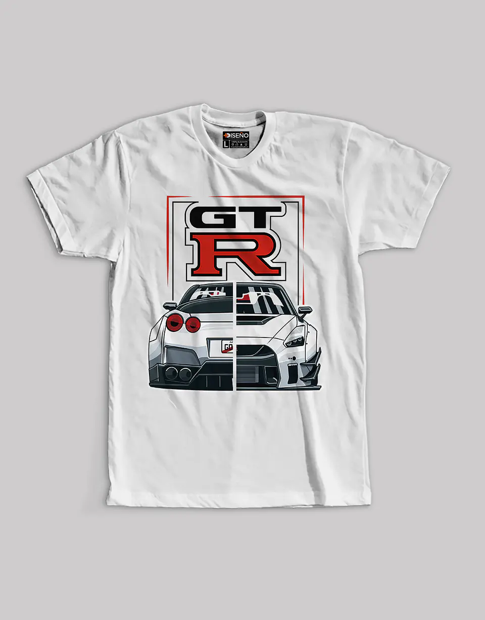 Polera Nissan GTR 35 Skyline  1