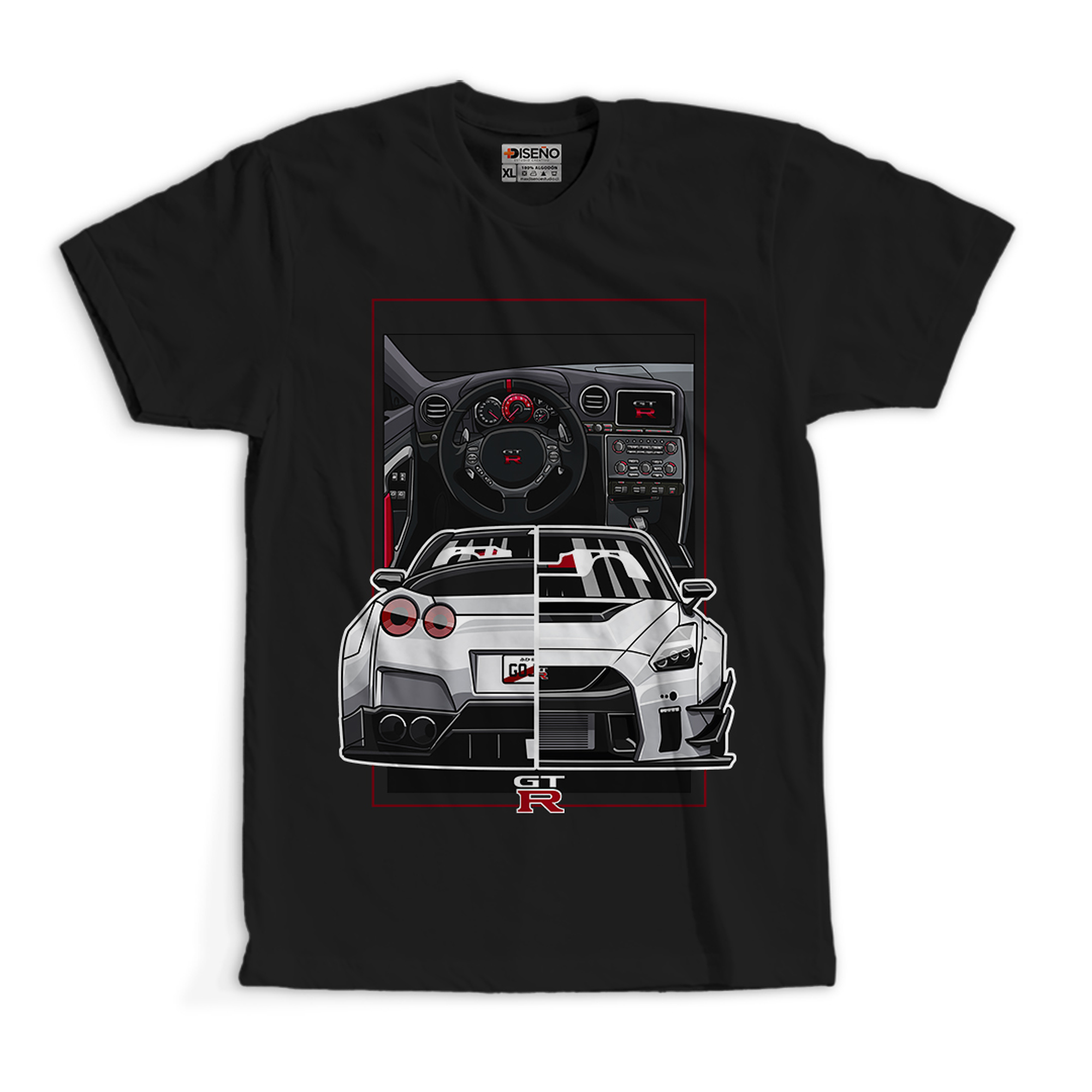 Polera Nissan GTR 35 JDM 1